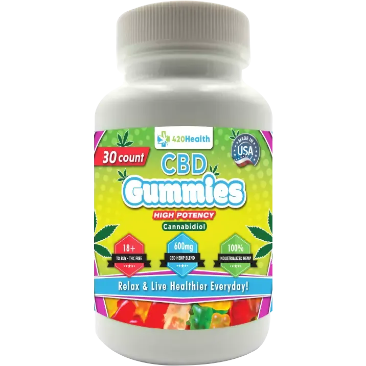 420 Health Cbd Gummies Bottle