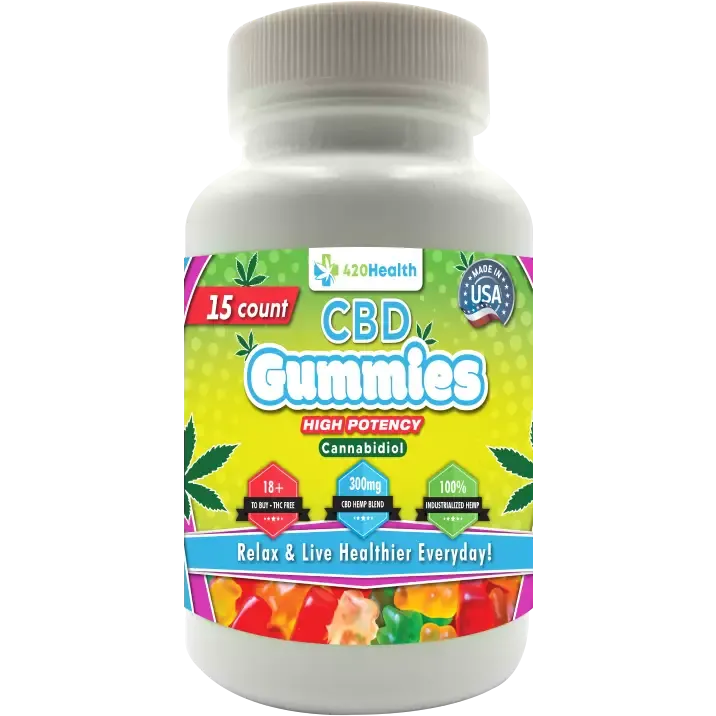 420 Health Cbd Gummies Bottle