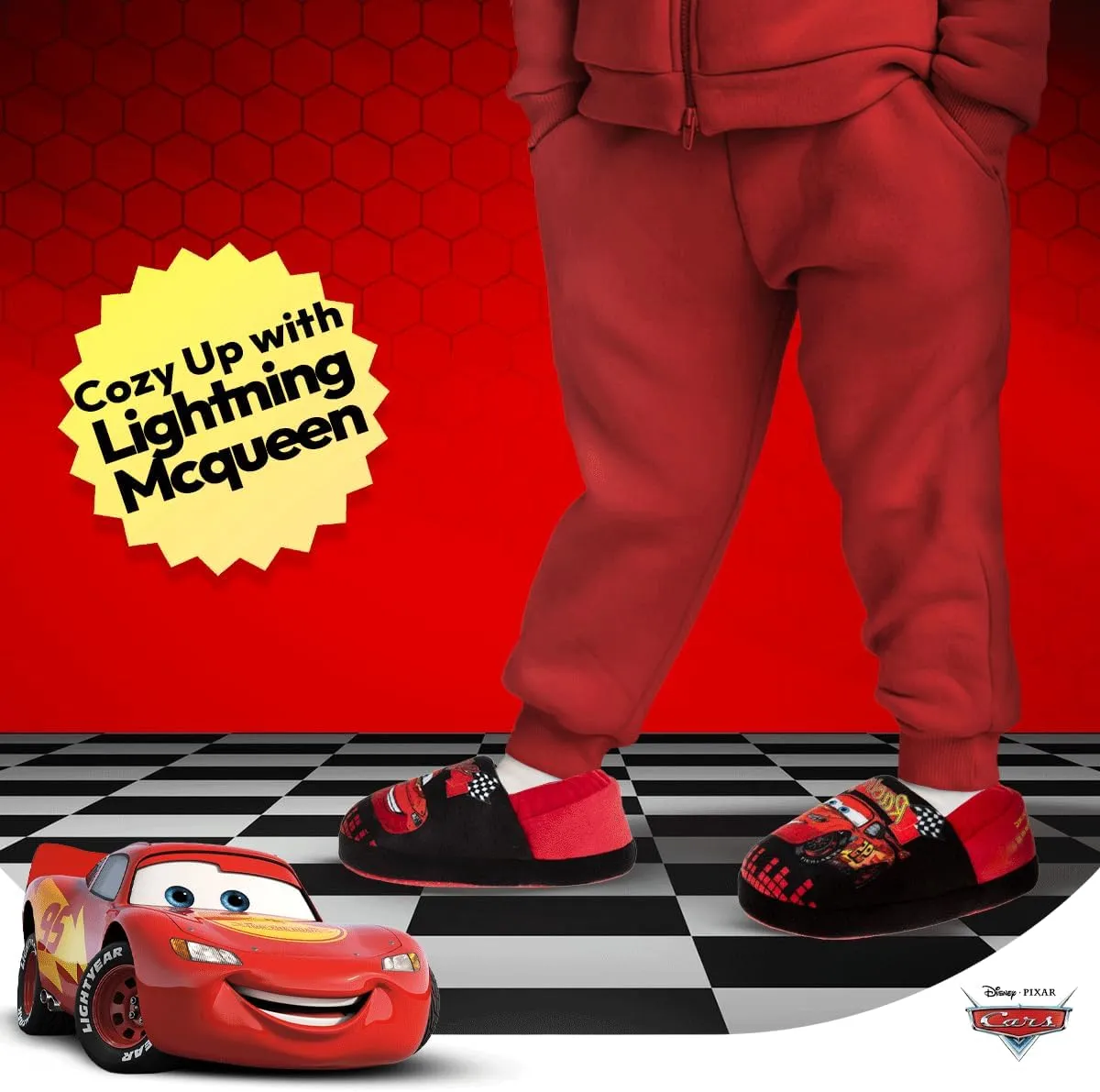Disney Boys?? Toy Story Slippers ?C Buzz and Woody Fuzzy Slippers (Toddler/Kid)