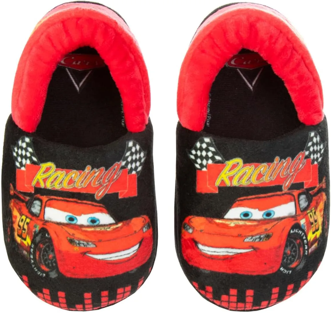 Disney Boys?? Toy Story Slippers ?C Buzz and Woody Fuzzy Slippers (Toddler/Kid)