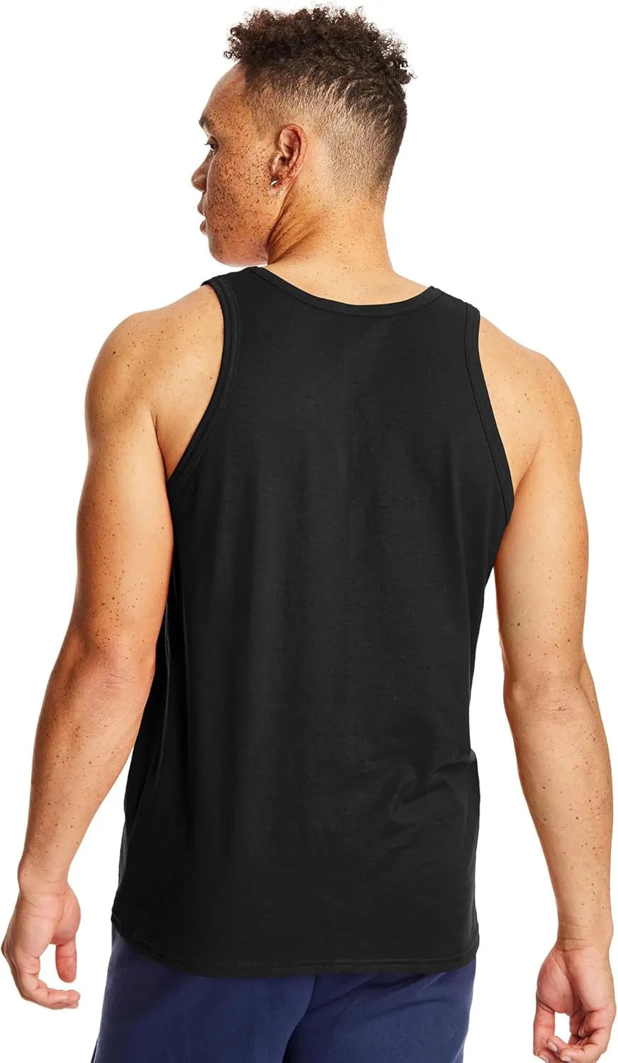 Hanes Men??s Performance Tank, X-Temp Moisture-Wicking Tank Top, Solid Colors, 2-Pack