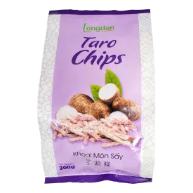 Longdan Taro Chips 200g