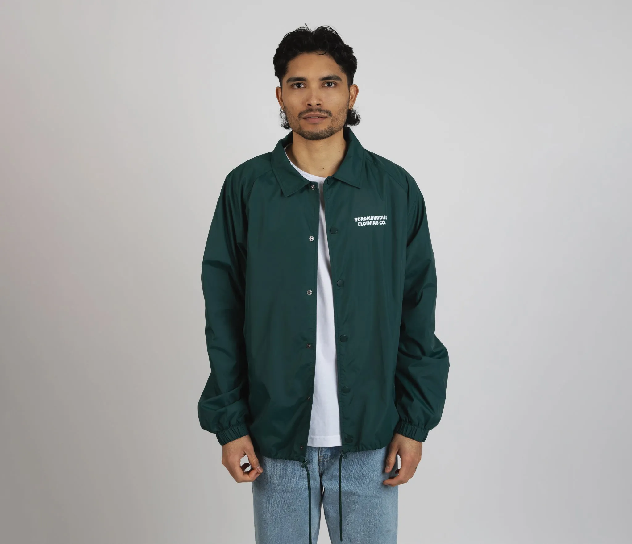 Forest Green Moomintroll Coach Jacket - Premium Quality