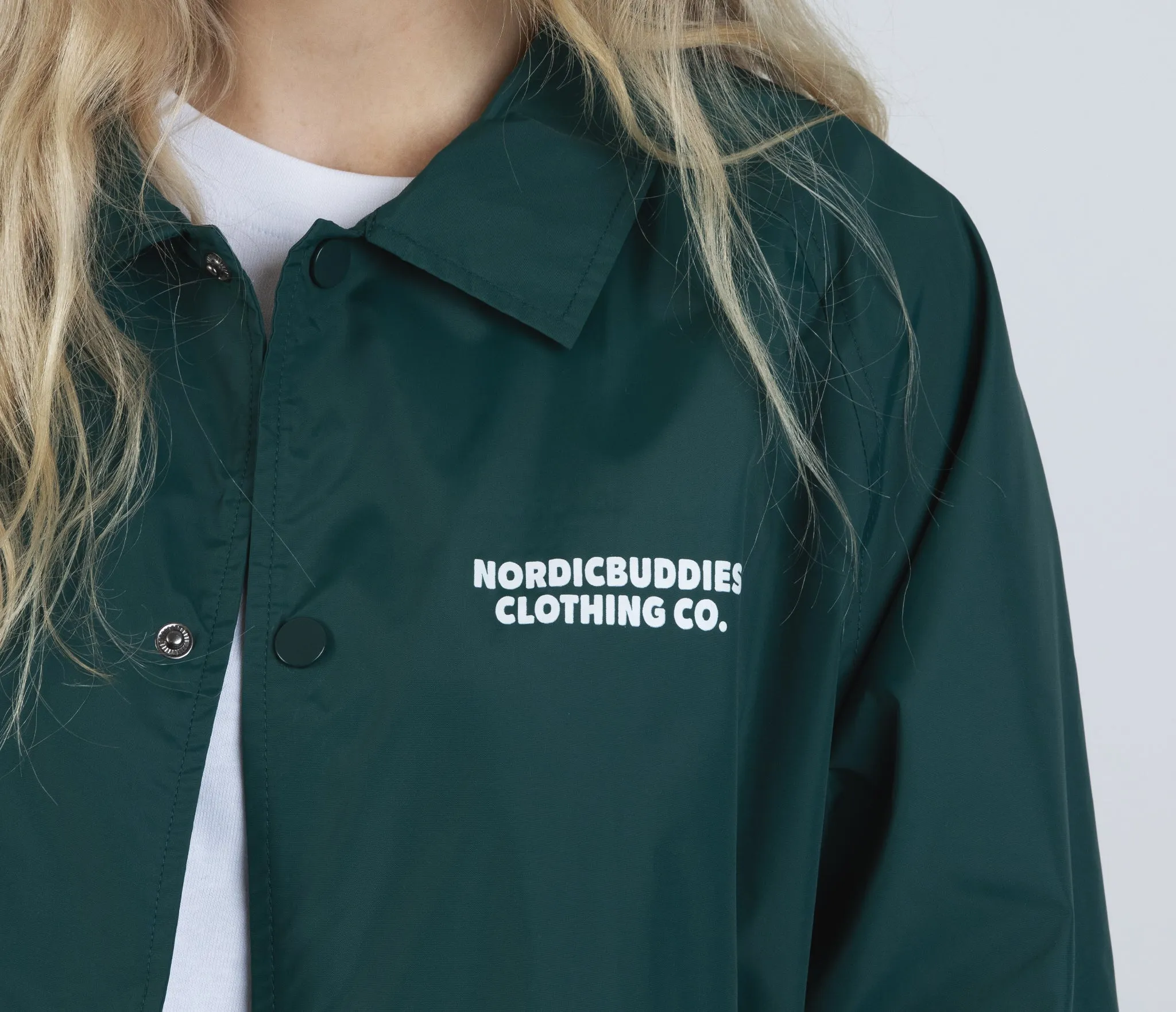 Forest Green Moomintroll Coach Jacket - Premium Quality