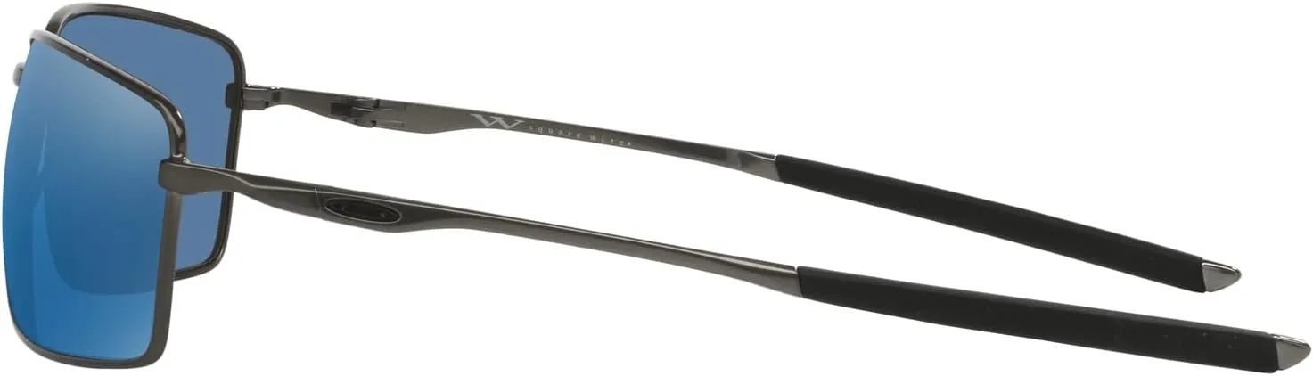 Oakley Men's OO4075 Square Wire Rectangular Metal Sunglasses