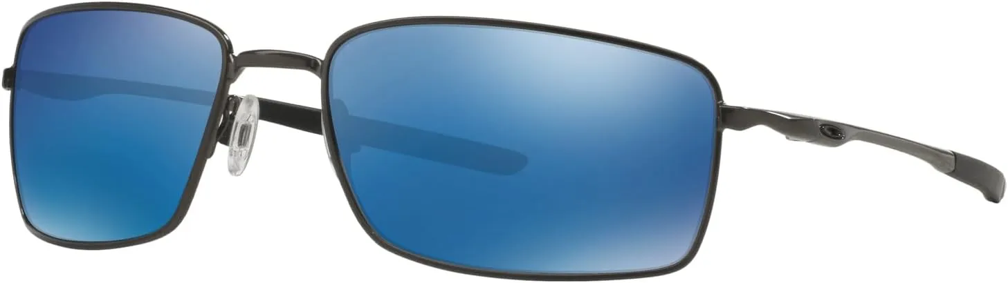 Oakley Men's OO4075 Square Wire Rectangular Metal Sunglasses