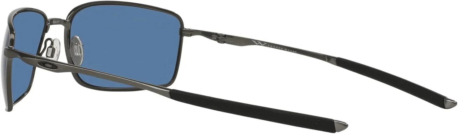 Oakley Men's OO4075 Square Wire Rectangular Metal Sunglasses