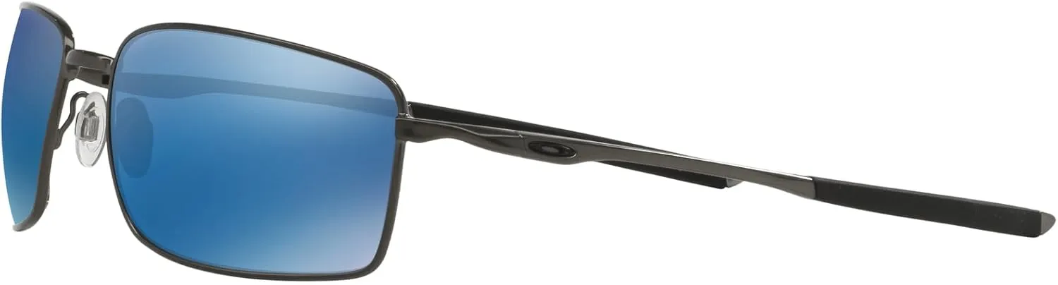 Oakley Men's OO4075 Square Wire Rectangular Metal Sunglasses