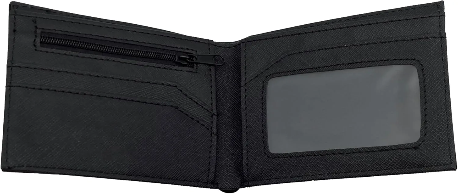 Retro Gamepad-Inspired Boys Wallet - Silicone Surface Material with Classic Game Gamepad Design, Multiple Card Slots and Coin Pocket - Video Game Kids Wallet in Black (2)