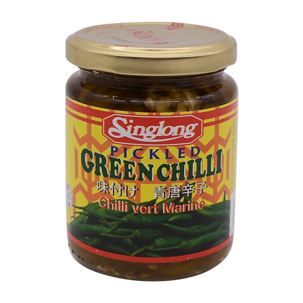 SING LONG Pickled Green Chilli 200g