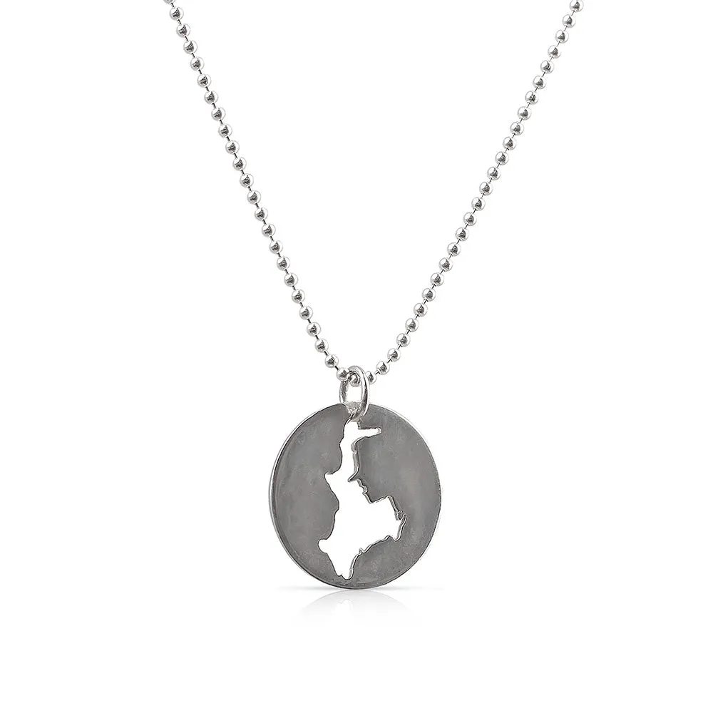 STERLING SILVER MUSKOKA LAKES CHARM