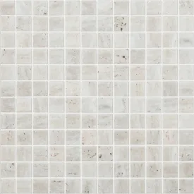 Travertino Bone MT 4102, 1" x 1" - Glass Tile